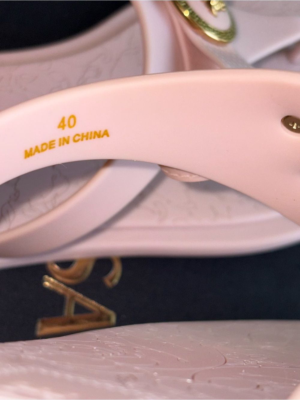 Versace Pink Medusa Sandals - Picture 4 of 8